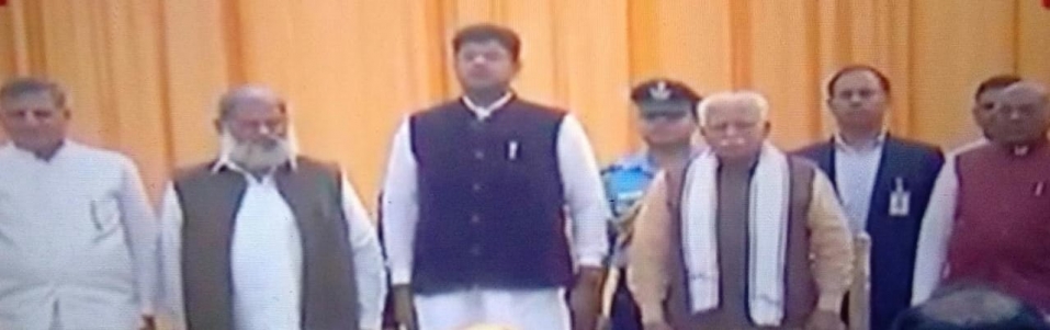 हरियाणा मंत्रिमंडल का हुआ गठन 6 विधायकों को कैबिनेट का ओहदा,4 बने स्वतंत्र प्रभार के राज्य मंत्री
